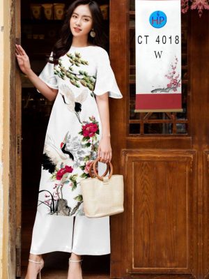 vai ao dai hoa hong (3)